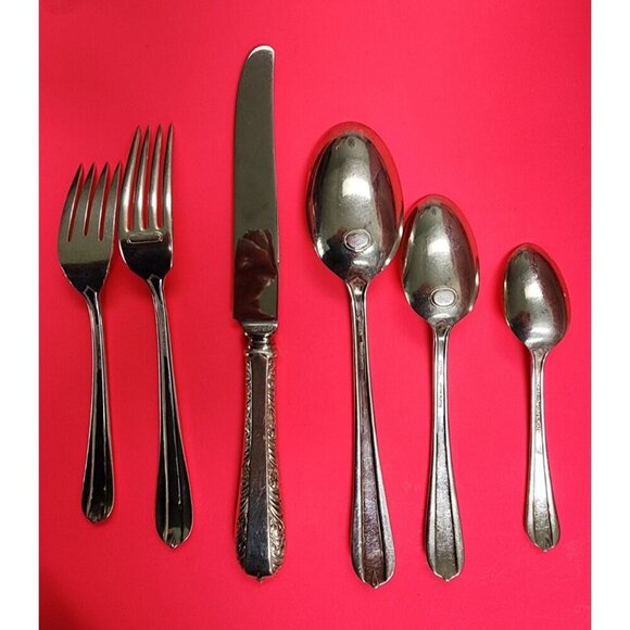 MayFlower Lot of 6 Pieces McG & C Co King's Plate  McGlashan Clarke & Co - Picture 2 of 3